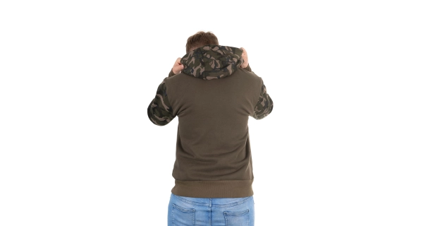 FOX - Mikina Khaki Camo Hoody vel. 3XL