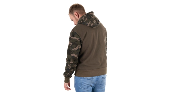 FOX - Mikina Khaki Camo Hoody vel. 3XL