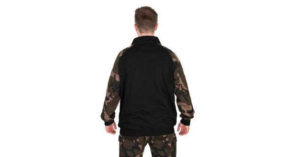 FOX - Mikina LW Black Camo QTR Zip vel. 3XL