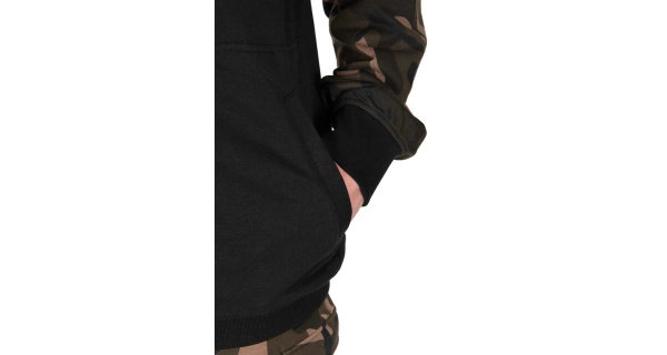 FOX - Mikina LW Black Camo QTR Zip vel. 3XL