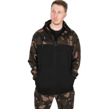 FOX - Mikina LW Black Camo Split Zip Hoody vel. M