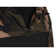FOX - Mikina LW Black Camo Split Zip Hoody vel. M