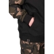FOX - Mikina LW Black Camo Split Zip Hoody vel. M