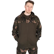 FOX - Mikina LW Khaki Camo Split Zip Hoody vel. XL