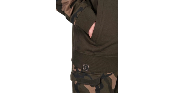 FOX - Mikina LW Khaki Camo Split Zip Hoody vel. XL
