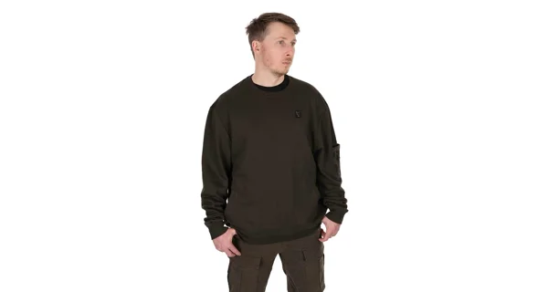 FOX - Mikina LW Khaki Pullover vel. XL