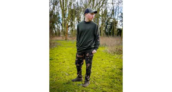 FOX - Mikina LW Khaki Pullover vel. XL