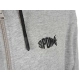 FOX - Mikina Spomb Grey Zipped Hoody vel. 3XL