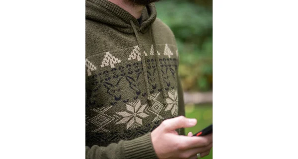 FOX - Mikina Xmas Hoodie vel. S