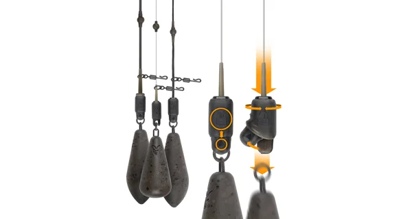 FOX - Montáž Edges Naturals Heli-Clips 3 ks