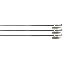 FOX - Montáž Edges Naturals Leadcore Leaders 50 lb 75 cm 3 ks