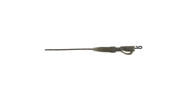 FOX - Montáž Naturals Submerge Power Grip Lead Clip Leaders 75 cm 40 lb 3 ks