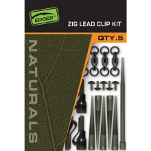 FOX - Montáž Naturals Zig Lead Clip Kit 5 ks