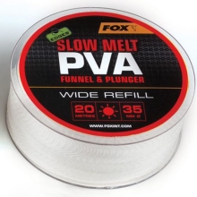 FOX - Náhradní PVA punčocha Edges PVA Mesh Refills Slow Melt Wide 35 mm 20 m