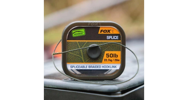 FOX - Návazcová šňůrka Edge Naturals Splice Hooklenght 50 lb 20 m