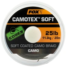 FOX - Návazcová šňůrka Edges Camotex Soft 20 m 20 lb