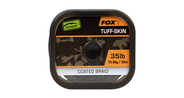 FOX - Návazcová šňůrka Edges Tuff-Skin 9,1 kg 20 m