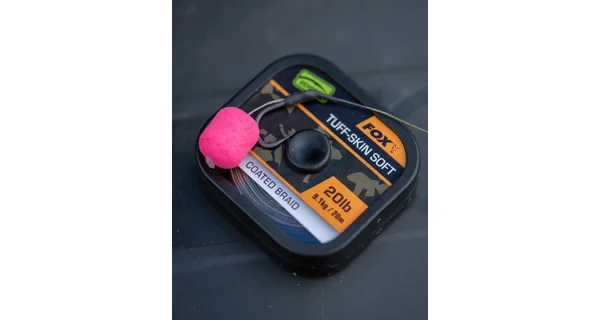 FOX - Návazcová šňůrka Edges Tuff-Skin Soft 9,1 kg 20 m