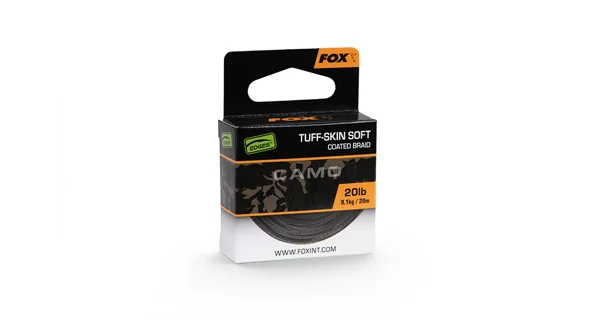 FOX - Návazcová šňůrka Edges Tuff-Skin Soft 9,1 kg 20 m