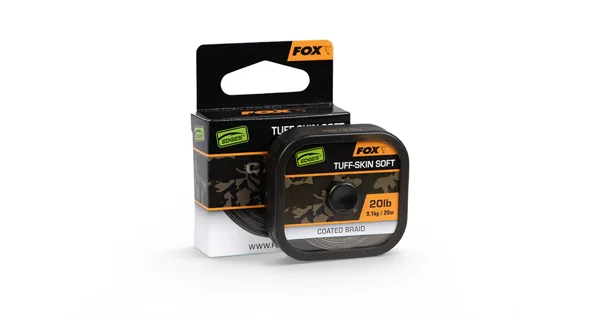 FOX - Návazcová šňůrka Edges Tuff-Skin Soft 9,1 kg 20 m