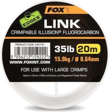 FOX - Návazcový vlasec Edges Link Illusion Flurocarbon 20 m 0,53 mm 25 lb