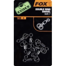 FOX - Obratlík Edges Double Ring Swivel 8 ks