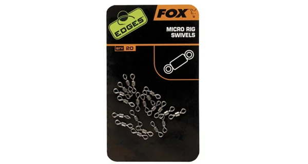 FOX - Obratlík Edges Essentrials Micro Rig Swivels 10 ks