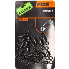 FOX - Obratlík Edges Rig Swivels vel. 10 20 ks