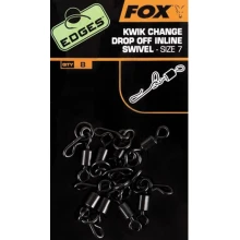 FOX - Obratlík Kwik Change Drop Off Inline Swivel vel. 7, 8 ks