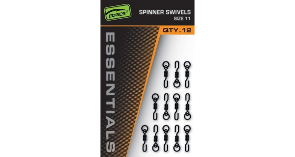 FOX - Obratlíky Edges Essentials Spinner Swivel vel. 11 12 ks