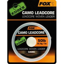 FOX - Olověnka Edges Leadcore Camo 50 lb 22,7 kg 25 m