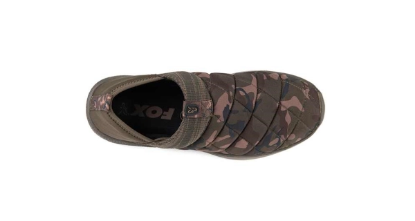 FOX - Pantofle Camo Khaki Bivvy Slippers vel. 42