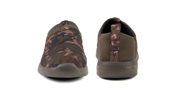 FOX - Pantofle Camo Khaki Bivvy Slippers vel. 42