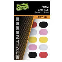 FOX - Pěnové válečky Edges Essentrials Foam Barrels Mixed Colour 7x12 mm 10 ks