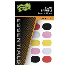 FOX - Pěnové válečky Edges Essentrials Foam Barrels Mixed Colour 7x12 mm 10 ks