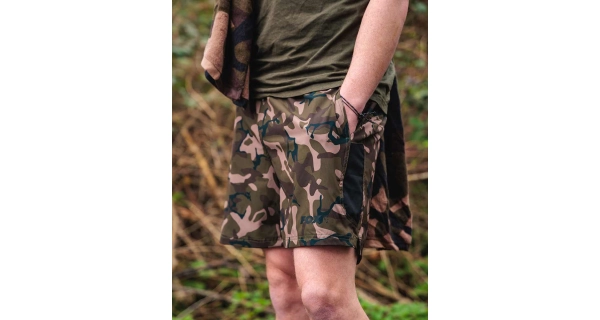 FOX - Plavecké kraťasy Black Camo LW Swim Shorts vel. 3XL
