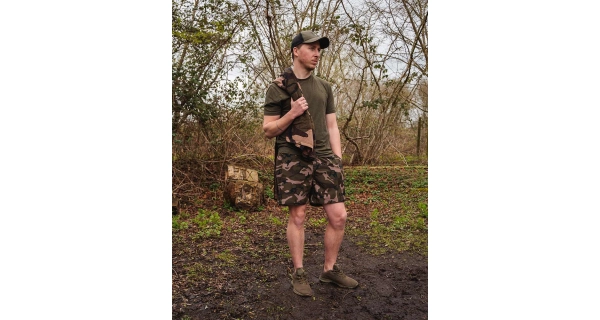 FOX - Plavecké kraťasy Black Camo LW Swim Shorts vel. 3XL
