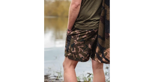 FOX - Plavecké kraťasy Black Camo LW Swim Shorts vel. S