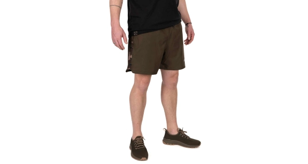 FOX - Plavecké kraťasy Khaki Camo LW Swim Shorts vel. 2XL