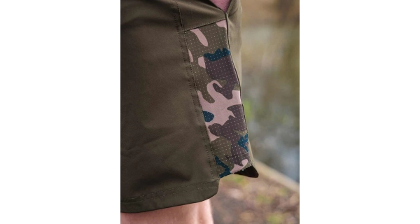 FOX - Plavecké kraťasy Khaki Camo LW Swim Shorts vel. 2XL