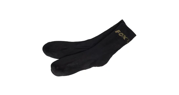 FOX - Ponožky Black Socks 3-Pack vel. 44-47 3 ks