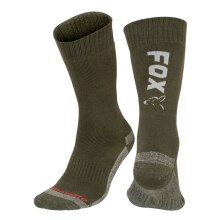 FOX - Ponožky Collection Socks Green / Silver Thermolite long sock 6 - 9 (Eu 40-43)