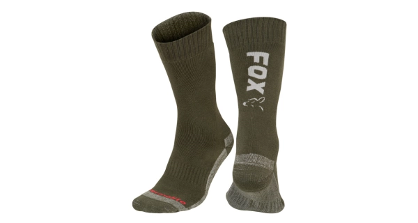 FOX - Ponožky Collection Thermolite Long Socks zeleno-stříbné vel. 40–43