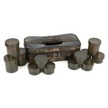 FOX - Pouzdro na nástrahy Camolite 12 Pot Hookbait Case