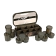 FOX - Pouzdro na nástrahy Camolite 12 Pot Hookbait Case