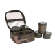 FOX - Pouzdro na nástrahy Camolite 6 Pot Hookbait Case