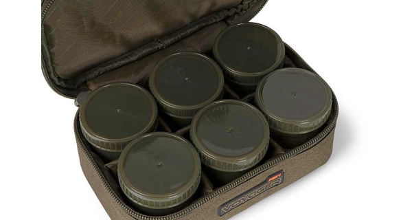 FOX - Pouzdro na nástrahy Voyager 8 Pot Hookbait Case