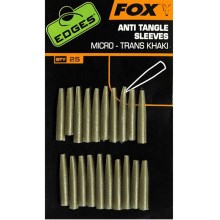 FOX - Převleky Edges Anti Tangle Sleeves Khaki - Micro 2 cm 25 ks