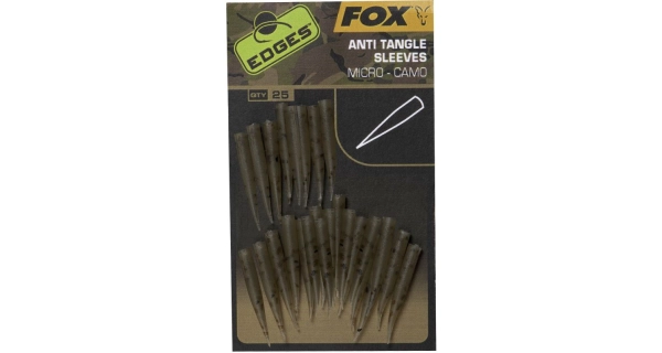 FOX - Převleky Edges Camo Anti Tangle Sleeves vel. M 25 ks