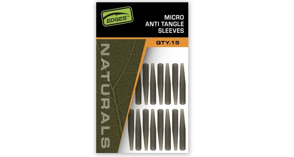 FOX - Převleky Edges Naturals Anti Tangle Sleeves Micro 15 ks